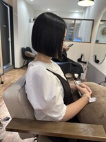 ウニレ バイ センス(unire by sense)&nbsp;【地毛風ストレート】簡単にまとまるコンパクトボブ【飾磨】