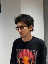 グルーマーズトウキョウ 渋谷店(GROOMER/S TOKYO)&nbsp;スパイキーショート　フェード　スペインカール