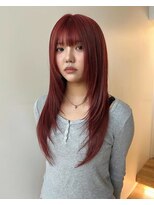 ゼスト ジグ(ZEST ZIGU)&nbsp;ボルドーカラー/海外風レイヤー/吉祥寺/【カズハ】