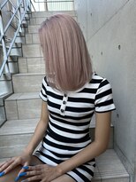 ロンドメリア 天神大名店(Lond Melia) ★ミディアムヘア暗めカラーグランマッシュデザインカラー艶髪★