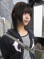 ナループロアボタン(Nalu pu loa BOTAN)&nbsp;ミディアムレイヤーカット/ハッシュカット/シャギーレイヤー