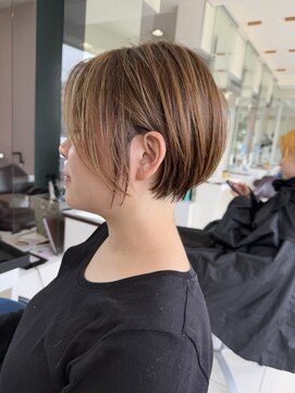 ハピネス 西大寺店(Happiness) 【50代・60代奈良】艶ショートボブ/髪質改善／ミセス/白髪ぼかし