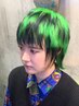 【次世代】エフェクトブリーチ×2回+カラー+オリジナル髪質改善処理Tr