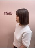 【KANAKO】重たく見せない、やわらかボブ