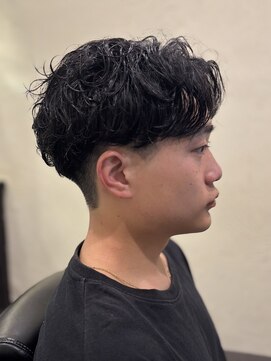 スカイマスターバーバー 渋谷(SKY MASTER BARBER) ルーズパーマ<理容室>[メンズ/床屋/シェービング/渋谷]