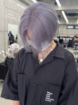 リノート バイ エゴル 名古屋(LINOET by ENGOL)&nbsp;【LINOET 名古屋】佐藤まいら　ブルーカラー/アッシュカラー