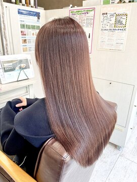 ハナビ(hanabi) 髪質改善　縮毛矯正　ラベンダー　艶髪