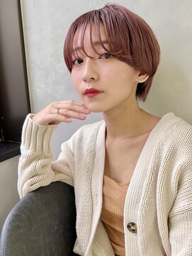 ラキング ギンザ トウキョウ(LAKING GINZA) くびれヘア/アプリコットオレンジ/夏/ハイライトカラー[銀座駅]