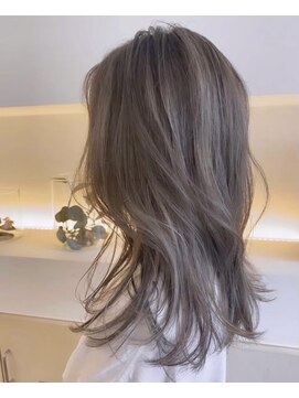 ヘアサロン エフ 渋谷(F) #ミルクティーベージュ　#アッシュベージュ　#ブロンドベージュ