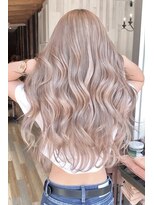 ラグーン(LAGOON)&nbsp;ホワイトミルクティーベージュ/バレイヤージュ/ケアブリーチ