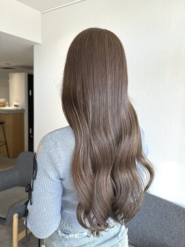 エミタス 柳通り(Emitas.) 透明感ベージュ/ブリーチなしダブルカラー