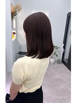 ミッシュバイアーバン(misch by urban.)&nbsp;ピンクブラウン／内巻きボブ