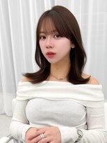 アマトウキョウスマートサロン(AMA TOKYO×Smart Salon) くびれレイヤー/顔まわりカット/レイヤーカット/小顔ヘア