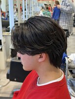 オーシャントーキョー 仙台(OCEAN TOKYO)&nbsp;フェザーショートニュアンスパーマセンターパートツーブロック