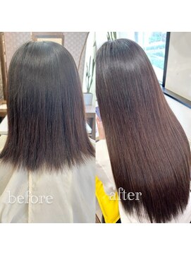 長さだし/エクステ80本/自然に馴染む