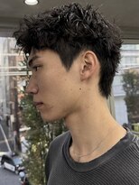 ニコ トウキョウ ロジック(nico TOKYO Logic) 刈り上げアップバングスパイキーショートパーマスパイラルパーマ