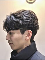 シーンバイラッド ヘルム(SCENE by RAD helm)&nbsp;フェザーパーマセンターパート