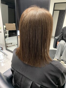 ルシック(LE CHIC) ミディアムスタイル/髪質改善/白髪染め/ココアブラウン