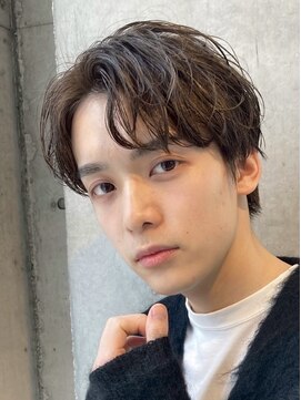 ベル 桑名(BHEL) 三重桑名ニュアンスパーマフェザーパーマ緩めセンターパートヘア