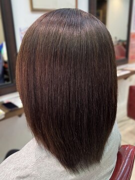 イングレス(INGRESS) 新年度の印象アップ！たった一日で縮毛矯正とカラーで理想の髪に