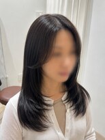 エアー(Air) ナチュラルレイヤー×透明感ブラウン