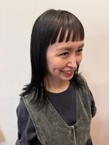 美容室ヒラトヤ 都南店&nbsp;外ハネスタイル似合わせカットひし形シルエット簡単スタイリング