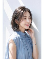 アッシュ 学芸大学店(Ash)&nbsp;ボブ/大人女性/モカベージュ/髪質改善カラー/白髪ぼかし