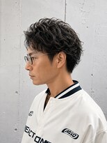 メンズ ラピス(Men's Lapis) 縦落ちシャドウパーマ