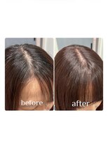 アンジュール ラナリア(1//jour LanaRia)&nbsp;【前髪割れに】ヘアリセッターで自然な毛流れへ