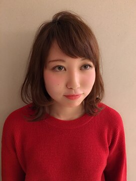 ロンド 銀座(Lond) 外ハネに表面内巻きが可愛い　担当　川瀬賢翁