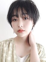 セイドット オモテサンドウ(Say. omotesando)&nbsp;Say. 吉田伊織　小顔　シースルー　マッシュショートボブ