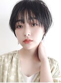 Say. 吉田伊織 小顔 シースルー マッシュショートボブ