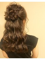 フィオーレ ヘアデザイン(FIORE hair design)&nbsp;大人気ハーフアップ