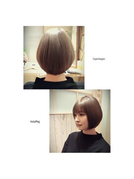 ヘアーワークス ヘルム 渋谷店(HAIR WORKS HELM) HELM 丸みボブ☆