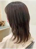 大人かわいいレイヤースタイル☆透明感シアーアッシュブラウン