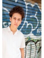 ケアリー 武蔵小杉(Carelly)&nbsp;AUSTIN メンズアップバング×束感ショートマッシュ