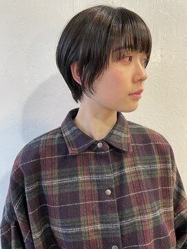 ロナ 岡崎竜美丘店(RONA) ラウンドバングハンサムショート