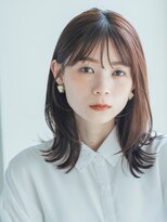 ガーデン タチカワ(garden tachikawa)&nbsp;髪×ロブ×シースルーバング×フレンチガーリー