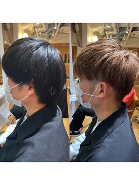 アヴァンス 天王寺店(AVANCE.) 印象の違い×ミルクティーベージュ