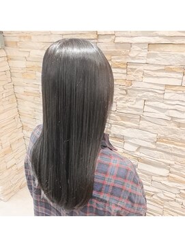 アロマ ヘアー ルーム 新宿店(AROMA hair room) 20代 30代 40代 大人可愛いナチュラル縮毛矯正 髪質改善/新宿