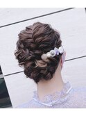 ヘアセット/ヘアアレンジ/ハーフアップ/ポニーテール/アップ