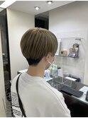 ケアブリーチ使用/柔らかショコラミルクティー