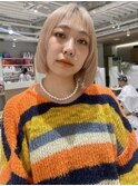 ハイトーン×顔まわり