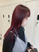 キャパ 秦野(CAPA) 髪質改善カラー/チェリーレッド/レッドブラウン/チェリーピンク/