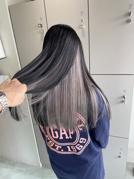 エイト 沖縄豊崎店(EIGHT toyosaki) 【EIGHT 豊崎】お客様スタイル_インナーグレーシルバー