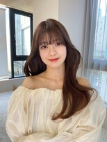 ボタン ハカタ(VOTAN hakata)&nbsp;天神/福岡/韓国ヘア/前髪顔周りカット/レイヤー/ワインレッド