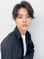 アース 菊名店(HAIR&MAKE EARTH) 巻き束感ショートツーブロックマッシュアップバングコンマヘア