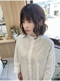 ミディアムパーマ