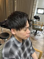 ハルクファースト 札幌(HRK 1st.)&nbsp;ツイストスパイラルパーマ/札幌メンズショート/札幌メンズパーマ