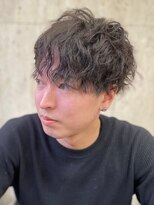 理容 鮎川&nbsp;2ブロツイストスパイラルパーマ